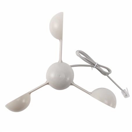 WH-SP-WS01 Instrument de mesure de la vitesse du vent Capteur de vitesse du vent Accessoires d'instruments météorologiques pour
