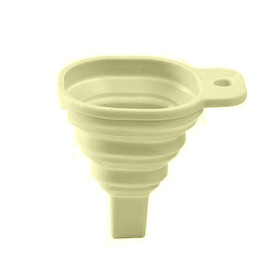 Pyatofly Entonnoir pliable en silicone télescopique long pour la distribution de liquide domestique