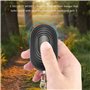 liovitor Lot de 3 porte-clés d'alarme de protection personnelle – Sirène sonore 130 dB avec lampe de poche pour augmenter la séc