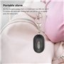 liovitor Lot de 3 porte-clés d'alarme de protection personnelle – Sirène sonore 130 dB avec lampe de poche pour augmenter la séc