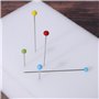 Aonukpdy 750 PièCes ÉPingles à Coudre Verre à Boule ÉPingles à TêTe Droite Piquer ÉPingles pour CouturièRe de DéCoration