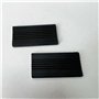 Booso 2X Coussin en Caoutchouc AntidéRapant pour Grosse Caisse, ProtèGe-PéDales de Batterie de Jazz, Coussinet de PéDale de Gros