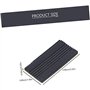 Booso 2X Coussin en Caoutchouc AntidéRapant pour Grosse Caisse, ProtèGe-PéDales de Batterie de Jazz, Coussinet de PéDale de Gros