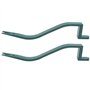 Lot de 2 extracteurs de clous professionnels en acier robuste en forme de serpent pour enlever les bardeaux de toiture