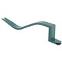 Lot de 2 extracteurs de clous professionnels en acier robuste en forme de serpent pour enlever les bardeaux de toiture
