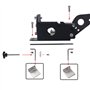Daweglop Frein à main USB SIM pour jeux G25/27/29 T500 Fanatecosw Dirt Black -02- Noir
