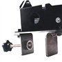 Daweglop Frein à main USB SIM pour jeux G25/27/29 T500 Fanatecosw Dirt Black -02- Noir