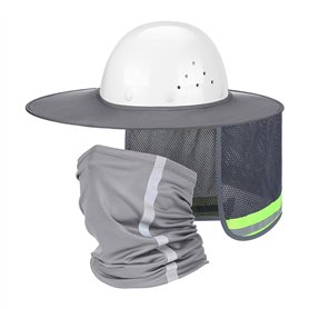 JNJOOD Protège-Nuque pour Casque de Chantier : 2 Pièces