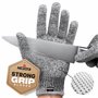 Nocry - Gants résistant à la coupure avec micropoints antidérapants et niveau 5 de protection à la coupure Coupe confortable. Qu
