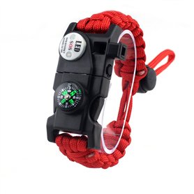 MansWill Bracelet de Survie Réglable