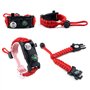 7-Coeur Paracord Survival Wristband de Sport