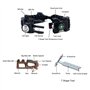 MansWill Bracelet de Survie Réglable, 7-Coeur Paracord Survival Wristband de Sport