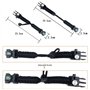 MansWill Bracelet de Survie Réglable, 7-Coeur Paracord Survival Wristband de Sport
