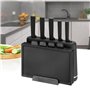 Ensemble de couteaux de cuisine et support Feel Maestro MR-1412-BLACK