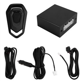 FPHADO Contrôleur de Soupape Électronique Universel pour Divers Tuyaux D'Échappement de Moteur avec Accessoires de Voiture Téléc