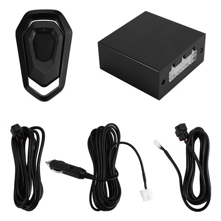 FPHADO Contrôleur de Soupape Électronique Universel pour Divers Tuyaux D'Échappement de Moteur avec Accessoires de Voiture Téléc