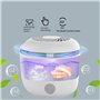 Richeyty Nettoyant Dentaire À Ultrasons Pour Bijoux, Machine De Nettoyage De La Maison, Minuteur, Rondelle De Plongée Pour Les M