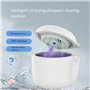 Richeyty Nettoyant Dentaire À Ultrasons Pour Bijoux, Machine De Nettoyage De La Maison, Minuteur, Rondelle De Plongée Pour Les M
