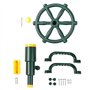 JANZU Kit D'Accessoires de Terrain de pour Enfants Ensemble de Extérieur Télescope de Pirate pour Enfants
