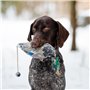 Begchy pare-chocs de dinde factice imite une petite dinde comme jouet de pare-chocs pour l'entraînement des chiots ou des chiens