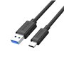 Câble USB A vers USB C Unitek C14103BK-2M Noir 2 m