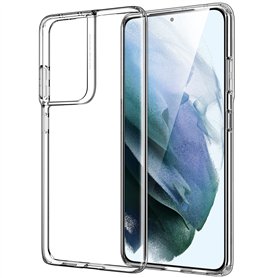 ESR Coque Transparente Compatible avec Samsung Galaxy S21 Ultra de 6