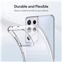 ESR Coque Transparente Compatible avec Samsung Galaxy S21 Ultra de 6,8 Pouces 5G, Coque Silicone en Polymère Mince Souple et Fle