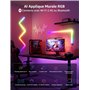 Lepro WL1 IA Applique Murale RGB, Assistant Concepteur d'éclairage IA, 6 Pcs et 2 Coins Applique, Compatible avec Alexa et Googl