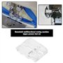 Lot de 5pcs Pieds de Fermeture Éclair Invisibles/Dissimulés/Larges/Étroits/Transparents pour Machine à Coudre Domestique Compati