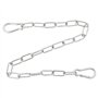 OTOTEC 20 pouces Acier inoxydable 304 Loquet de chaîne à maillons de porte de 3 mm d'épaisseur avec mousquetons double face pour