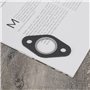 OTOTEC Lot de 10 Joints de Collecteur D'échappement 25 Mm ID Silencieux Joint de Réduction du Bruit Compatible avec Les Scooters