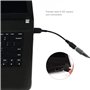 EMSea 2X 7.9x5.5mm vers Adaptateur d'interface Carrée Câble d'alimentation Chargeur et 1x Convertisseur 90 Degrés L Compatible a