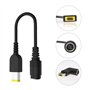 EMSea 2X 7.9x5.5mm vers Adaptateur d'interface Carrée Câble d'alimentation Chargeur et 1x Convertisseur 90 Degrés L Compatible a
