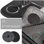 EMSea Lot de 4 Crochets de Fixation pour Tapis de Sol - en Forme de T - 07149166609