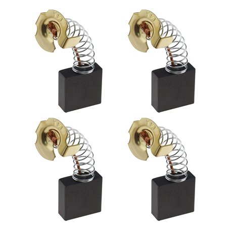 2 paires de balais de carbone 999032/999034 compatibles avec Scheppach AB1600 marteau de démolition électrique à tige hexagonale