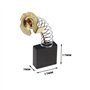 2 paires de balais de carbone 999032/999034 compatibles avec Scheppach AB1600 marteau de démolition électrique à tige hexagonale
