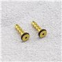 VGOL 10 Ensembles Olives de Vélo et Inserts de Connexion Compatible avec Tektro Hydraulique Pièces de Rechange Composants de Vél