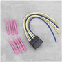 VGOL Connecteur de Faisceau de Câbles de Contact de Feu Arrière de Voiture à 6 Broches 1SL945257 1SL945095F Compatible avec Volk