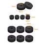 Jemcgrl 23 Pièces Accessoires de Batterie avec Feutres Support Cymbale Tampons Feutre de Cymbale de Tambour Comprennent des Rond