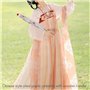 Jemcgrl Parapluie d'art en tissu de soie chinoise style classique Parapluie papier à Parapluie peint Parasol