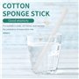 Pylorixz 40 PièCes SéRies Coton-Tige Filtres Recharge Bâtons Remplacement MèChes pour Portable Personnel USB Alimenté Humidifica