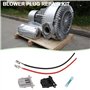 ECSiNG 1 Ensemble de Kit de Réparation de Prise de Faisceau de Câbles de Ventilateur de Voiture Compatible avec Opel Corsa D Com