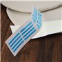 ECSiNG 2X Autocollants Lumineux pour Intérieur de Voiture pour Interrupteur de Porte Fenêtre Accessoires Adaptés à La Plupart de