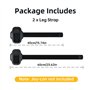 Tolesum 2 Pièces Bande de Jambe pour Manette de Jeu pour Switch/Switch 2 Joycon, Bande Elastique Ajustable 40cm et 60cm, Fit Adv