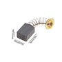 eMagTech 5 paires Balais de Carbone CB411 191940-4 6x9x12mm Compatible avec Makitta RT0700C 3707F 3708F 3708FC Broyeur Routeur