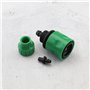 eMagTech 2pcs Tuyau d'eau de Jardin Connecteur Rapide Adaptateur Micro Irrigation Adaptateur à Sens Unique Connecteur de Robinet