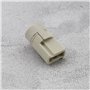 eMagTech Lot de 6pcs Supports de Lampe G9 sans Clé en Céramique Halogène avec Couvercle Arrière pour Ampoule G9 Bases de Lampe e