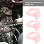 SG Store 20pcs Clips de Retenue Conduite de Carburant Voiture 7L3Z9S317B Clip de Fixation Guide de Tuyau en Plastique Pièces de 