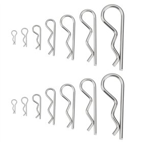 SG Store 70x Clips R en Acier Inoxydable de Retenue Clavette D'attelage 1
