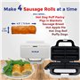 StarBlue Machine à saucisses avec livre électronique de recettes (français non garanti) – 220-240 V 50/60 Hz 850 W, Adaptateur D
